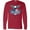 Red, variant on Inktastic Red Friday Remembering Everyone Deployed with Eagle and Shield Long Sleeve T-Shirt