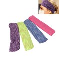 thumbnail image 4 of Diademas Anchas ANGGREK AHX2908 Transpirables Para Hacer Ejercicio Buena Absorción Del Sudor, 4 of 8
