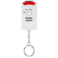 thumbnail image 3 of 4X Infrared Motion Sensor Alarm - Burglar Alarm with 2 Remote Controls, Suitable for Home/Garages/Shops,4 * alarm 8 * remote control 4 * base,white, 3 of 7