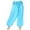 A-Blue1663, variant on Women's Sequin Decor Harem Pants Belly Dance Elastic Waist Pants Dance Performance Loose Trousers