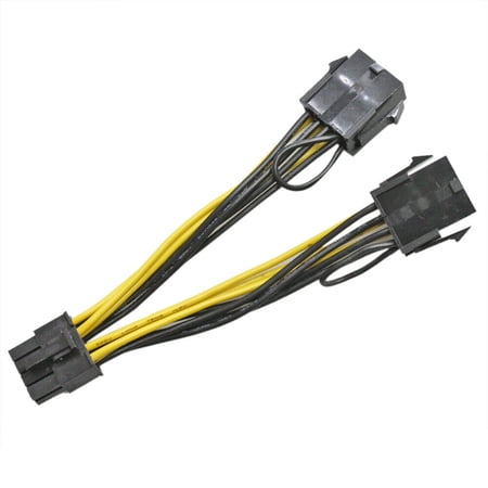 UPC: 0753569863257 | 2PCS For NVIDIA Graphics Power Cable 030-0571-000 Tesla K80 M60 M40 P100 Adapter