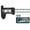 Black, variant on Digital Caliper 150mm 6 Inch High Precision Carbon Fiber Electronic Vernier Caliper 3 in 1 Measuring Tool Large LCD Screen Lightweight Non Marring for Jewelry Crafts