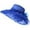 Blue_001, variant on Fgnfyis Women‘S Flower Headdress Hat for Wedding, Sun Hat with Shade for Seaside and Beach - Women‘S Hats RD1_001