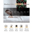 thumbnail image 4 of Christmas Tree Blackout Curtains 54 Inch Length 2 Panels Set for Living Room Bedroom, Xmas Pine Tree Red Bow Winter Geometric Black Room Darkening Window Curtains Thermal Black Out Curtain 52"x54", 4 of 8