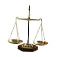 thumbnail image 3 of Scale Decor Balance Escala Organizador de joyas de joyas de joyería para exhibición de hierro para la oficina de la oficina Farming Abogados de 38cmx41.2cm, 3 of 8