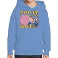 thumbnail image 2 of Officially Licensed Dubble Bubble Pop It Like It's Hot Gum Youth's Hoodie, 2 of 3