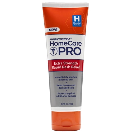 Welmedix Home Care Pro Extra Strength Rapid Rash Relief Cream - 4 Oz