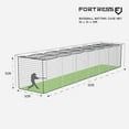 thumbnail image 2 of FORTRESS Baseball Batting Cage Nets | Heavy-Duty HDPP Fully Enclosed Baseball & Softball Cage Netting [14 Sizes & 3 Grade Options] – NET ONLY, 2 of 8