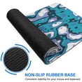 thumbnail image 6 of Blue Purple White Camouflage&nbsp;desk Mouse Padwaterproof,rubber+multispandexwashable the Camouflage Seriesgaming Mouse PadDesk Pad for Office Home Game 31.5x15.7inches, 6 of 7