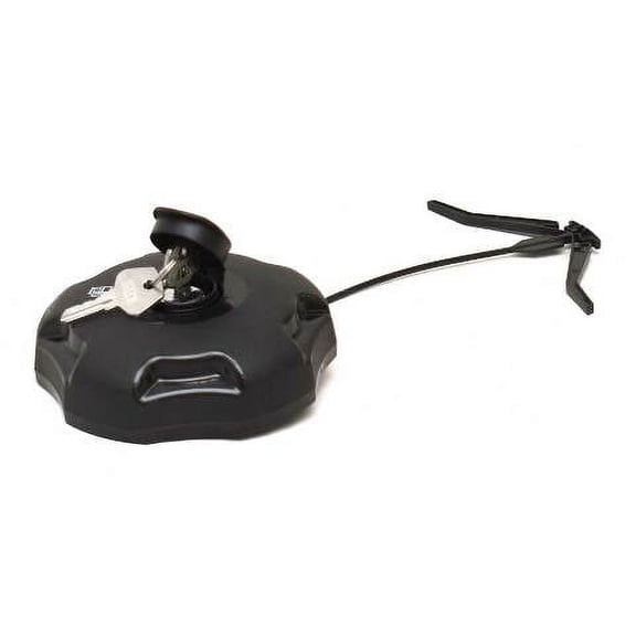 Kelch Boat Locking 350 Fuel Cap A002072 | w/ Keys Tethered Black
