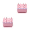 thumbnail image 4 of Naiovety Molde de helado de PP de 8 agujeros DIY, bandeja de paletas, herramientas de cubo, soporte para hacer sorbete de paleta congelada, helado DIY Type2 NO2 Naiovety CBP087661, 4 of 5