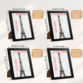 thumbnail image 6 of KEGKUO 6x8 Picture Frame Set of 5, Display Pictures 4x6 with Mat or 6x8 Without, Multi Photo Frames Collage for Wall or Tabletop Display, White, 6 of 9