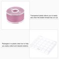 thumbnail image 4 of Uxcell Prewound Bobbin Thread with Storage Case for Embroidery and Sewing Machine, Pink Purple 25 Pack, 4 of 6