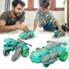 yotyukeb Toddler Toys Impact Deformation Dinosaur Toy Car Children'S Car Fall-Resistant Rotatable Racing Boy Toy Car Gift Little Tikes