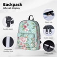 thumbnail image 4 of Goofa Vintage Floral Printed Backpack,Laptop Backpack,Durable Anti-Theft Travel Work Backpack,Water-resistant Backpack, 4 of 9