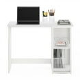 thumbnail image 5 of Furinno Camnus Modern Living Computer Desk 40 inch, Solid White/White, 5 of 5