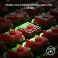 thumbnail image 2 of Razer DeathStalker V2 Pro TKL Clavier de Jeu Sans Fil : Commutateurs Optiques Profil Bas Linéaire Rouge - HyperSpeed Sans Fil et Bluetooth - Chroma RGB - Batterie jusqu'à 200 H - Snap Tap - Blanc, 2 of 7