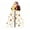 Santa Claus, variant on Cardinal Blessing Garden Stake Light | Solar Christmas Snowflake Red Berry Garden Stake Light, Outdoor Lantern for Garden, Patio, Walkway, Porch