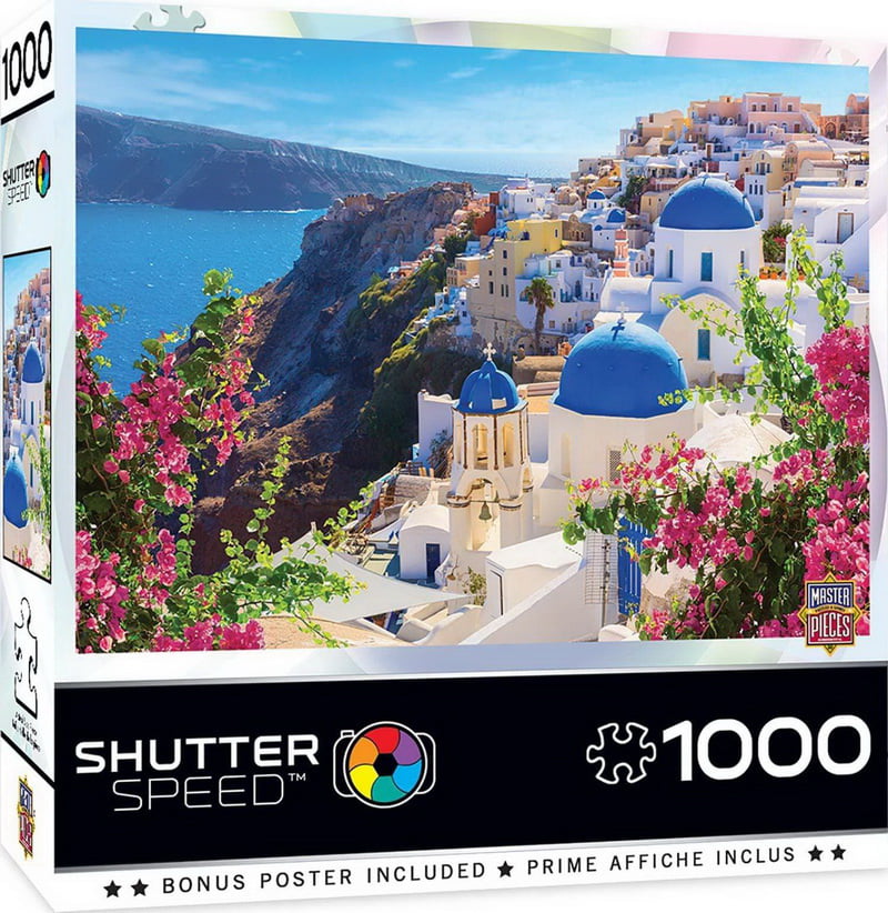 Eurographics Oia Santorini Greece Jigsaw Puzzle 1000 Pieces