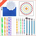 thumbnail image 1 of Veeki Mandala Dotting Tools Set, Mandala Painting Dotting Stencils Kit, Pen Ball Stylus Dotting Art Tools for Painting Rocks, Clay Pottery Craft, Coloring-0524, 1 of 4