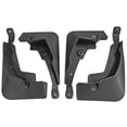 thumbnail image 3 of Enhanced Protection Black PP Soft Plastic Mudguards for Toyota RAV4 XA50 2019-2021 - Front & Rear Mud Flaps Set with Screw Kit, High Temp Resistant, Flexible, Durable, Non-Destructive Easy, 3 of 5