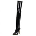thumbnail image 4 of Professional Customized Women'S Stretch High-Heeled Over-The-Knee Boots, Stiletto Thigh Boots Szie 8, 4 of 7