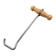 thumbnail image 3 of Extractor de gancho para con mango de madera, práctico gancho para zapatos, herramienta práctica para de vaquero de fácil agarre., 3 of 8