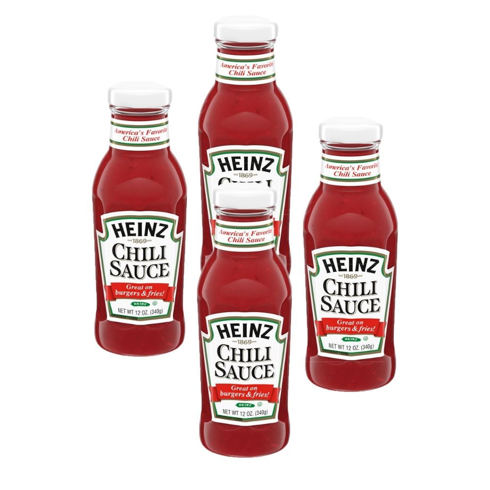 4 Pack Heinz Chili Sauce 12 Oz Bottle