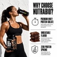 thumbnail image 5 of NutraBio Whey Protein Powder Isolate Supplement – 25g of Protein Per Scoop with Complete Amino Acid Profile - Soy and Gluten Free Protein Powder - 50 Servings, 5 of 8