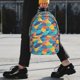 thumbnail image 2 of Easygdp Colorful Fish 1 Mochila Ligera de 15 Pulgadas para Estudiantes, Mochila Cómoda para la Escuela y Viajes, Correas Ajustables, 2 of 6