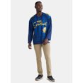thumbnail image 2 of The Simpsons Men's & Big Men's Graphic Hockey Jersey with Long Sleeves, Sizes XS-3XL, 2 of 5