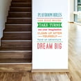 thumbnail image 4 of xinxixnxx English Word Wall Decal Interesting Television Walls Scene Layout Colorful Self-adhesive Sticker Background Decor, 4 of 6