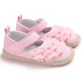 thumbnail image 3 of Newborn Baby Girl Bow Anti-slip Crib Shoes Ruffles Bowknot Shoes, 3 of 6