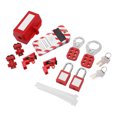 thumbnail image 3 of Circuit Breaker Lockouts, Thermoplastic  Stainless Steel Hasp Electrical Lockout Tagout Kit Universal  For Industrial, 3 of 8