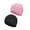 Black & Pink, variant on Cotton Skull Caps Lightweight Summer Beanie Hat Sleep Sleeping Slouchy Thin Hats Chemo Cap Running Helmet Liner