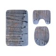 thumbnail image 1 of ABPHQTO Abedules en bosque de invierno Juego de alfombras de baño de 3 piezas Alfombra de baño Alfombra de contorno y tapa de inodoro ABPHQTO Cont-CHAPPLE-37252, 1 of 2
