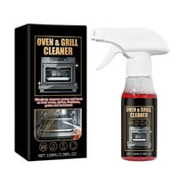 Eco-Friendly Oven Grill Cleaner - Powerful Grease & Burnt Residue Remover for Ovens, Stoves, Fireplaces, Grates, and Barbecues - Non-Toxic, No Harsh Fumes, 100% Recycled Plastic Bottle