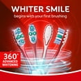 thumbnail image 5 of Colgate 360 Advanced Whitening Toothbrush Pack, Medium Adult Toothbrushes, 2 Pack, 5 of 15