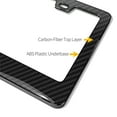 thumbnail image 5 of Chevrolet Suburban 3D Real Carbon Fiber Finish ABS Plastic License Plate Frame, 5 of 8