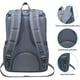 thumbnail image 5 of Mochila para portátil KAUKKO al aire libre 15.6 pulgadas 5-7-gris, 5 of 5