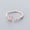 S925silver ring Rose gold, variant on Five Petals Flower Ring For Women S925 Silver Jewelry Floral Elegant Delicate Anniversary Gift For Her Jewelry