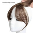 thumbnail image 3 of Women Wigs Synthetic Toupee Bangs Toppers Replacement Fringe Hair Toupee for Daily Wear Black Fringe Hair Hairpieces, 3 of 9