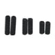 thumbnail image 4 of KAISH 50x US #4-40 x 5/16"" Tornillos hexagonales de ajuste de altura para sillín de puente de guitarra negro para Stratocaster/Telecaster, 4 of 4