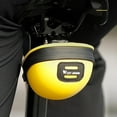 thumbnail image 4 of Bolsa de sillín de  Bolsa de asiento trasero de Amarillo shamjiam Bolsa para sillín de bicicleta, 4 of 9