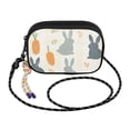 thumbnail image 2 of FORMRS Mini Crossbody Bag for Women Adjustable Rope Shoulder Casual Phone Purse, Whimsical Rabbits, 2 of 7