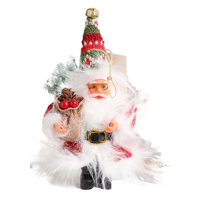 Cateissary Muñecas enanas de pie, prácticas cuerdas para colgar, decoraciones para o árbol, adornos navideños de dibujos animados Kits de decoración para fiestas 【20.5 cm * 10.3 cm】