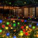 thumbnail image 1 of Paquete de 10 luces solares navideñas Jumbo C9, decoraciones navideñas al aire libre más nuevas de 2023, bombillas multicolores más grandes, luces solares al aire libre, impermeables para camino exter, 1 of 4