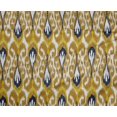 thumbnail image 4 of oneOone Tissu Polyester Lycra Ethnique Ikat Imprimé au Mètre 56 Pouces de Large, 4 of 4