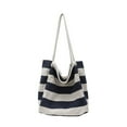 thumbnail image 2 of Nilvkv Women's Tote Bag, Handbags for Women, Women's Fashion Casual Stripe Print All-Match Knitted Bag Shoulder Bag, 2 of 6