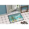 thumbnail image 2 of Carolines Treasures BB8496MAT Aidi Atlas Mountain Dog Christmas Door Mat Indoor Rug or Outdoor Welcome Mat 18x27 Doormat, 2 of 4